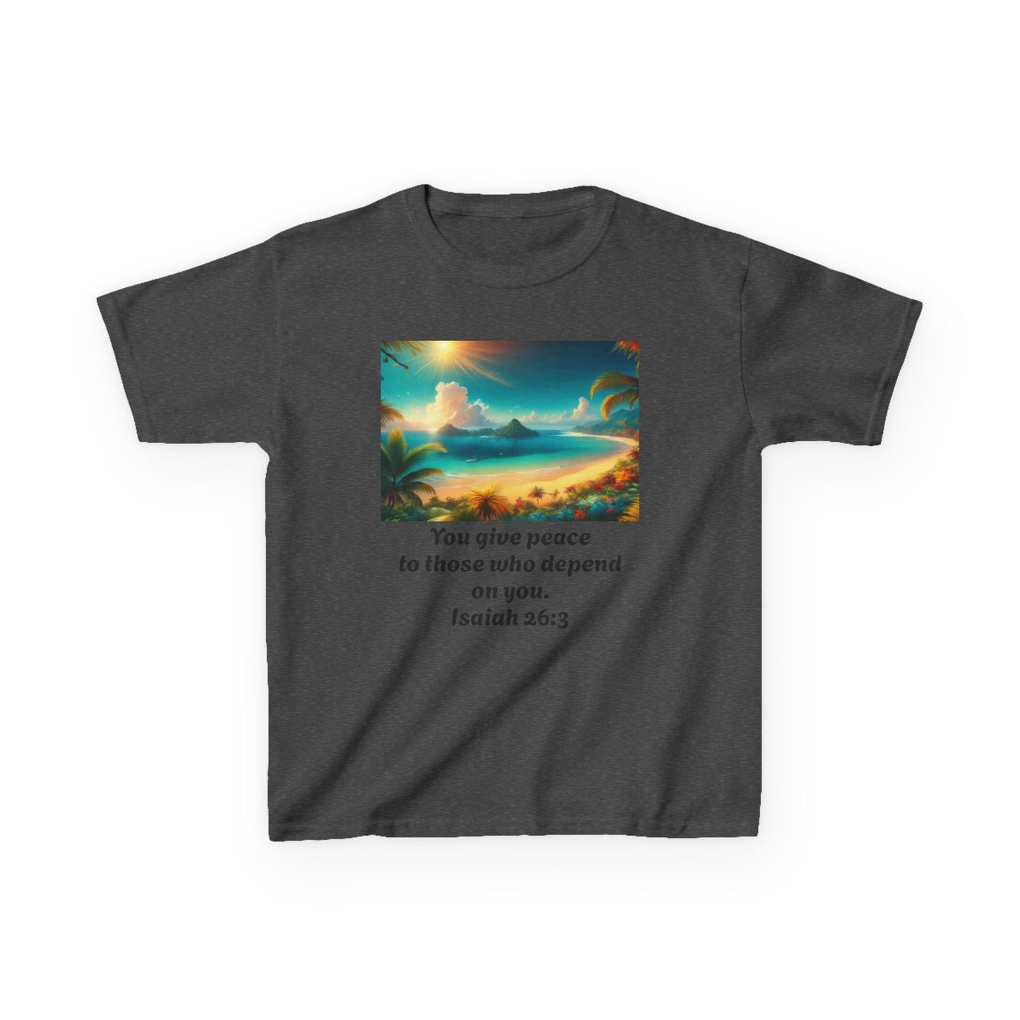 Kids T-Shirt Bible Verse 26:3