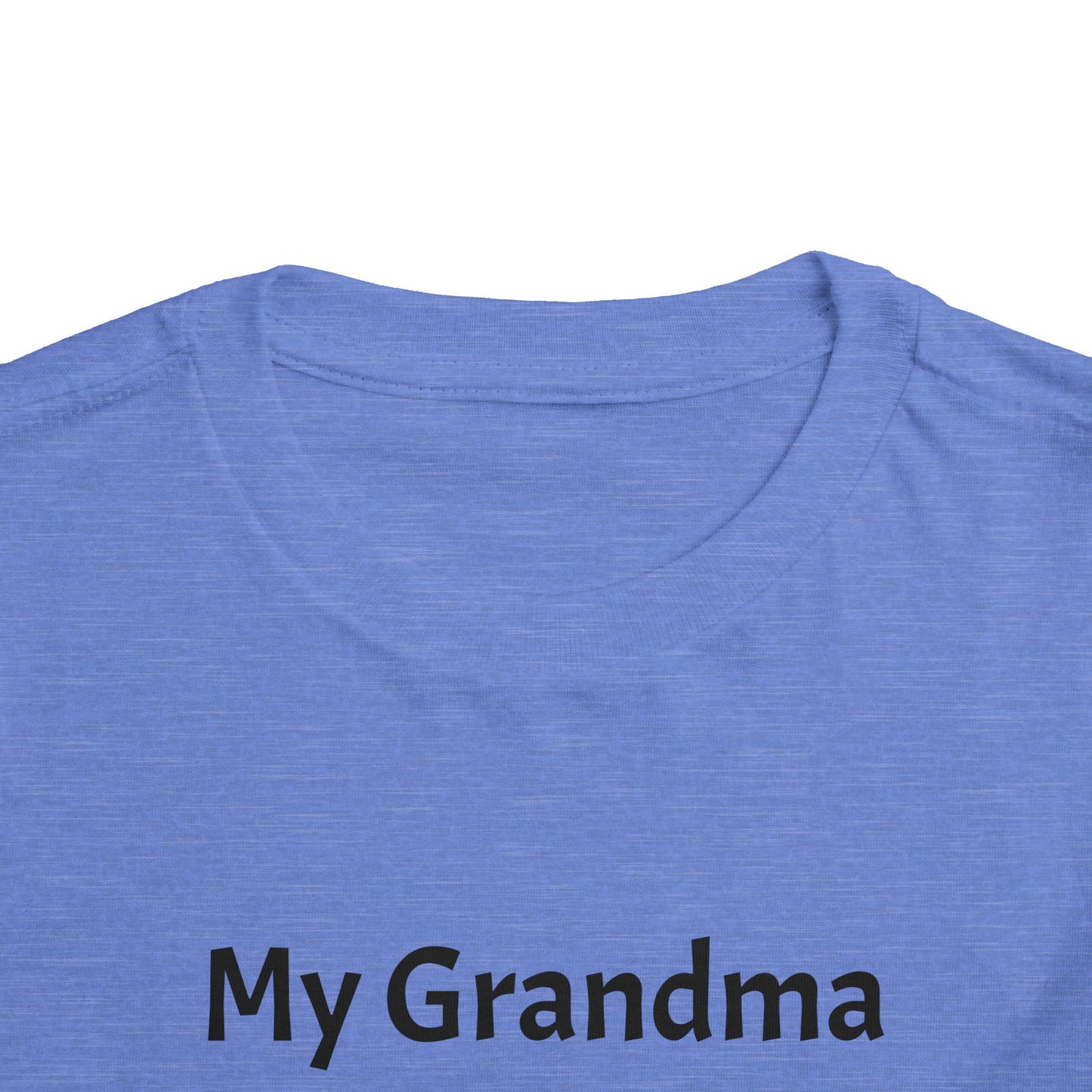 My Grandma Loves Me Toddler Tee - Cute Christian Gift for Kids