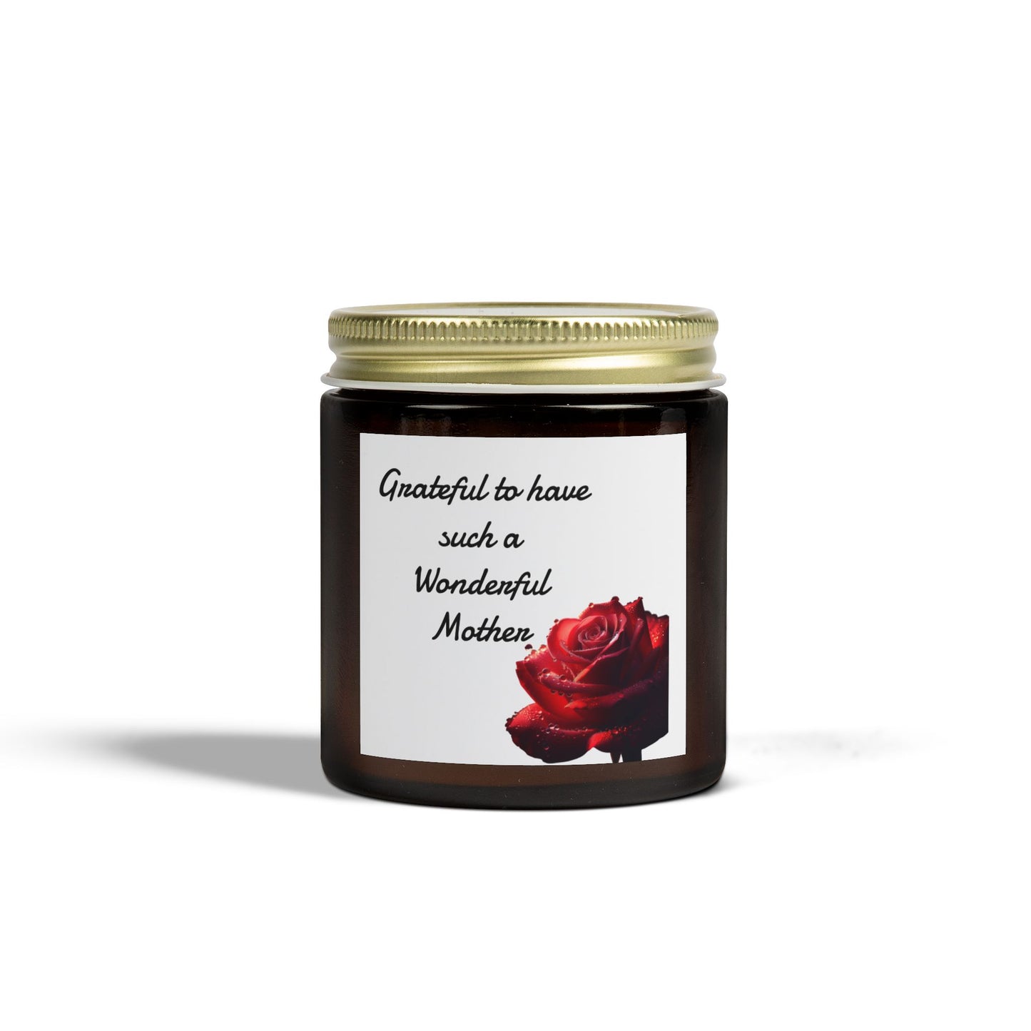 Grateful Mom Scented Candle - Perfect Gift for Mother's Day and Special Occasions