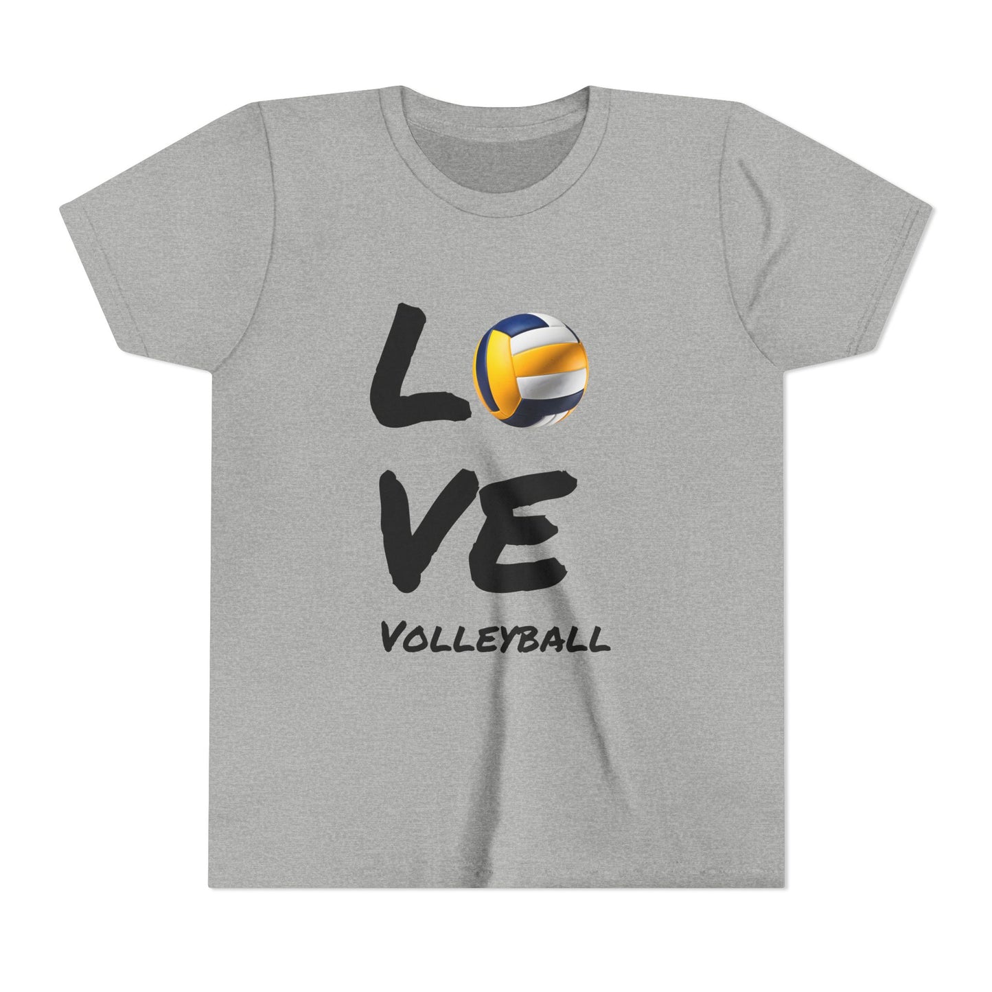 Love Volleyball Youth Short Sleeve - Perfect for Young Athletes