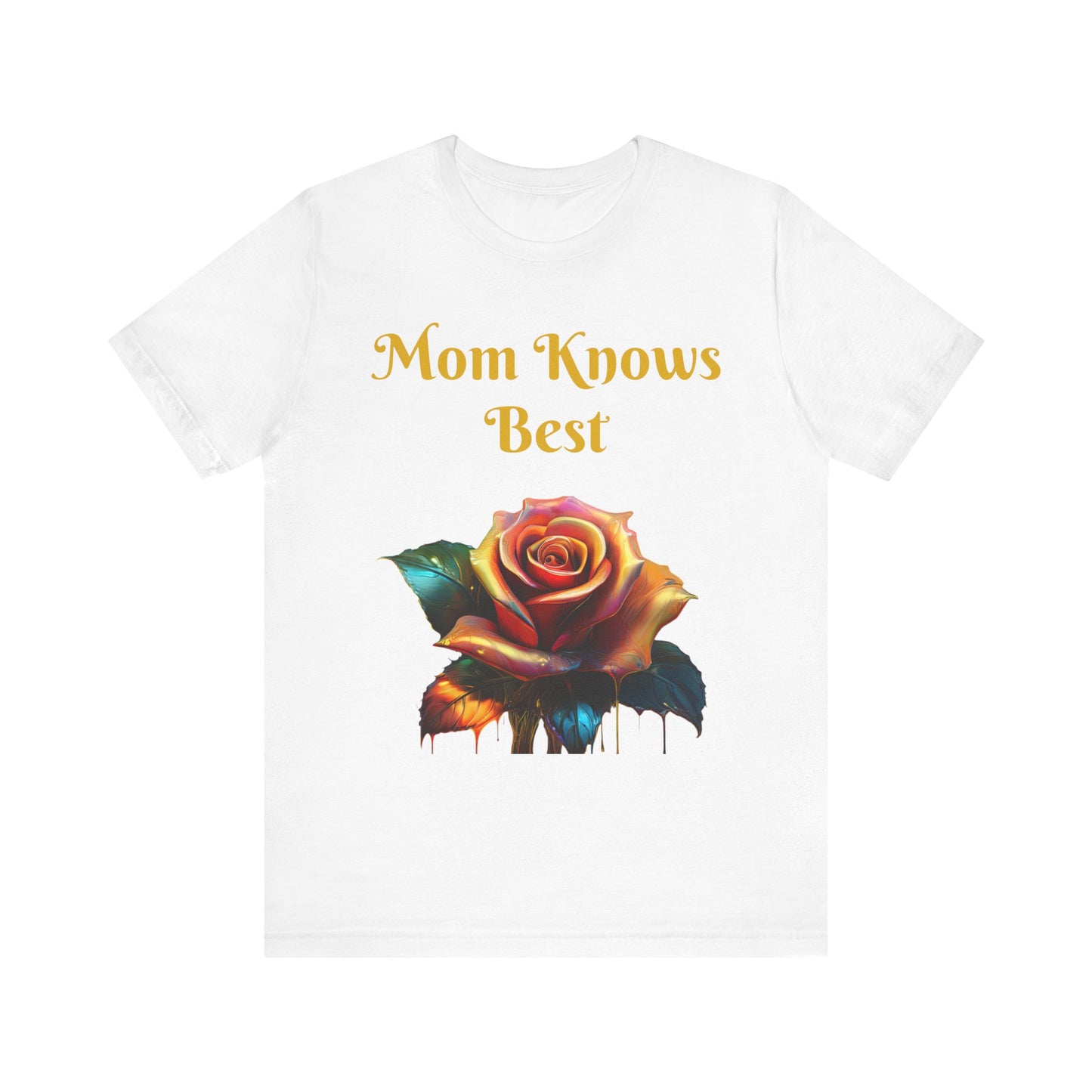 Mom Knows Best T-Shirt | Floral Design Gift for Mother's Day