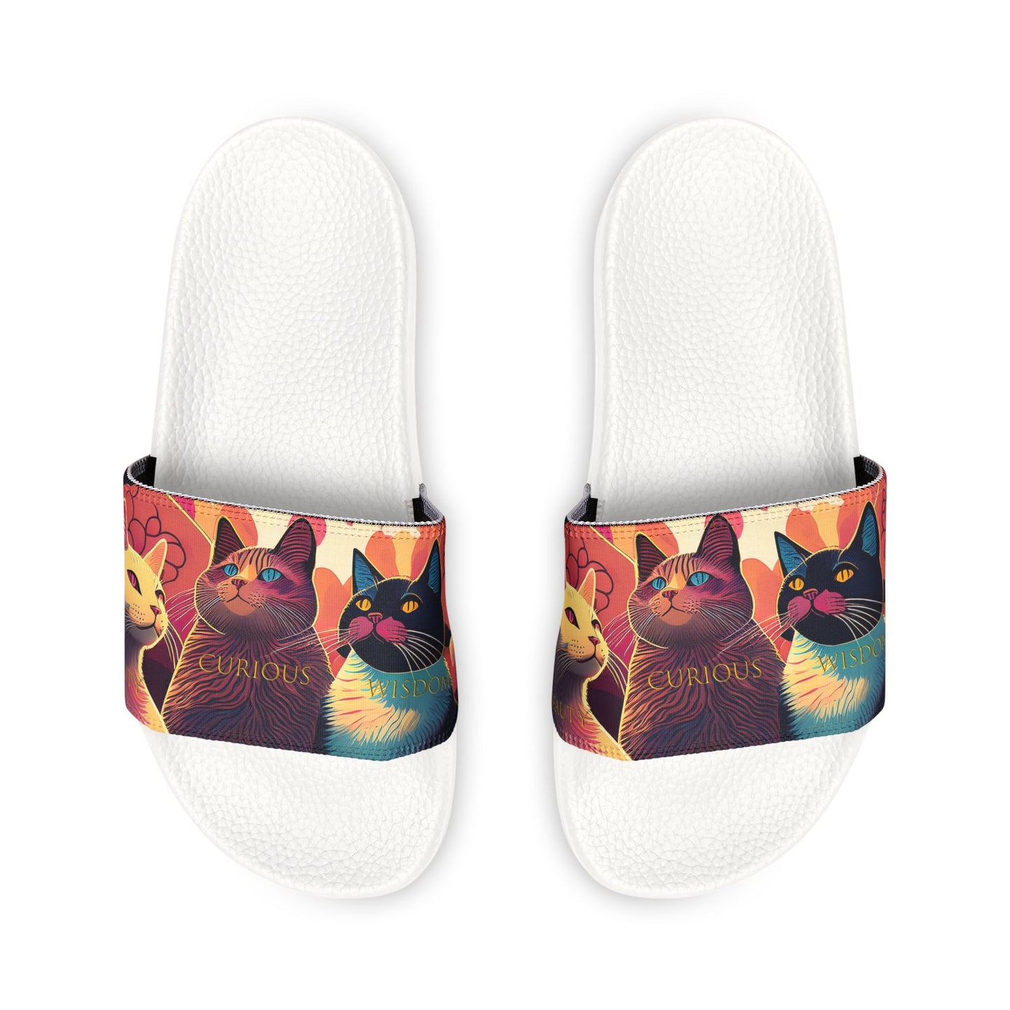 Youth Removable-Strap Sandals - Cats