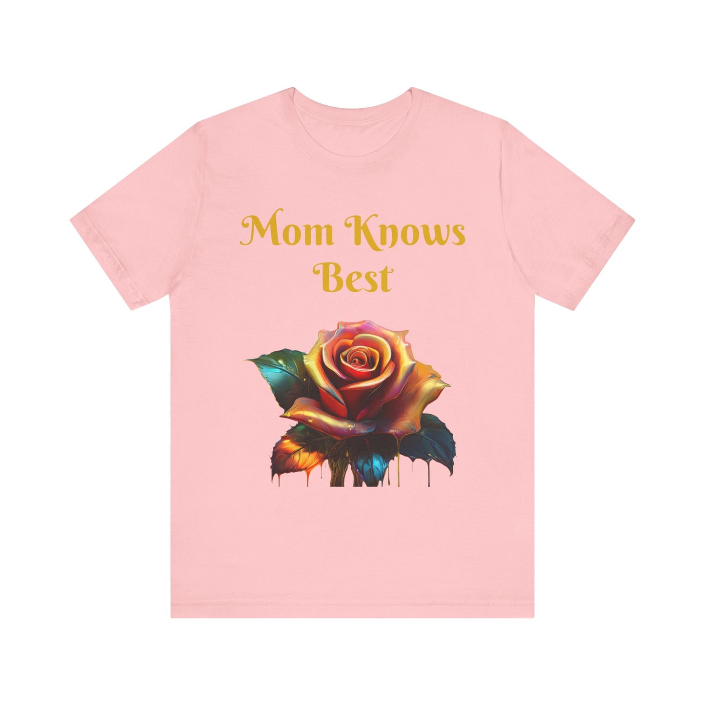 Mom Knows Best T-Shirt | Floral Design Gift for Mother's Day