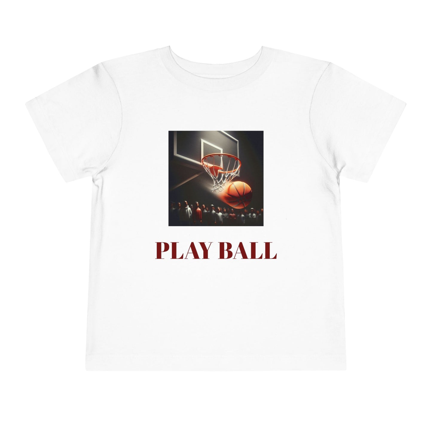 Toddler Play Ball Basketball Tee