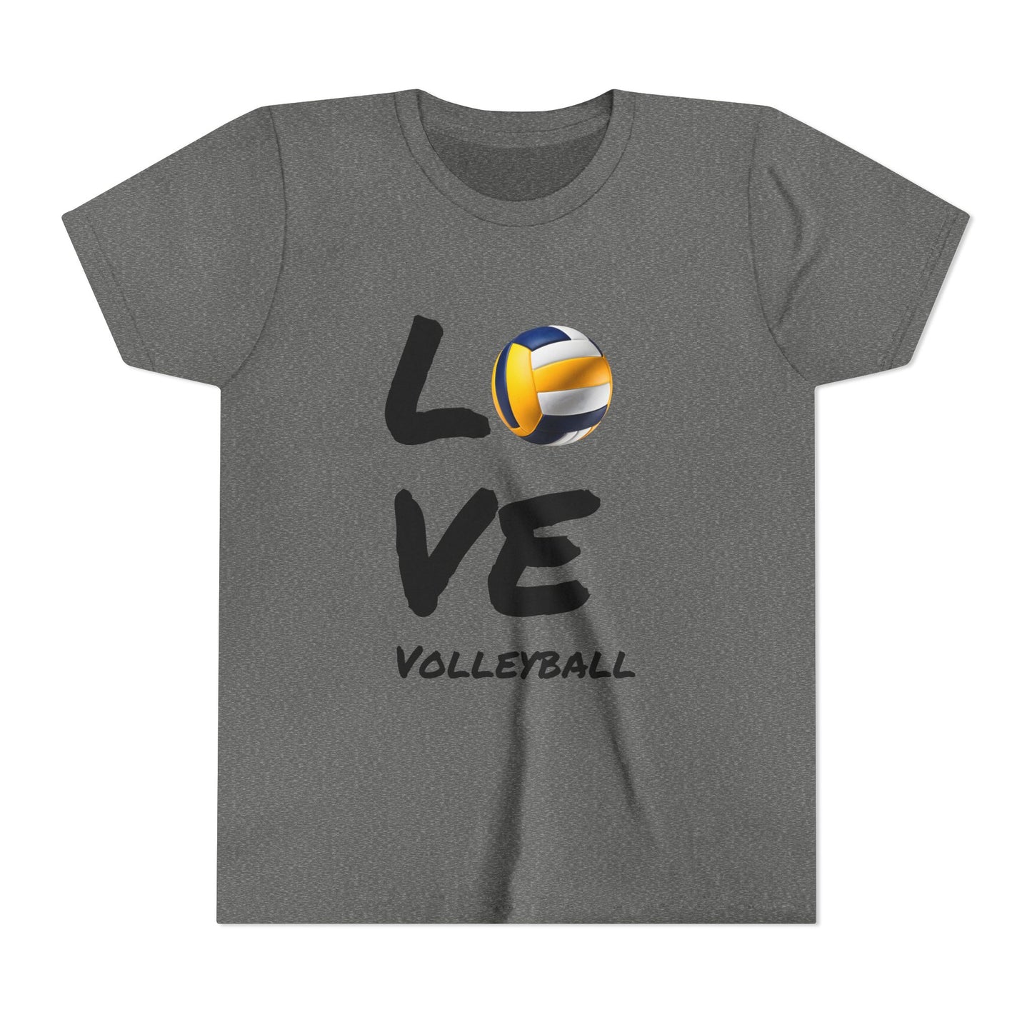 Love Volleyball Youth Short Sleeve - Perfect for Young Athletes