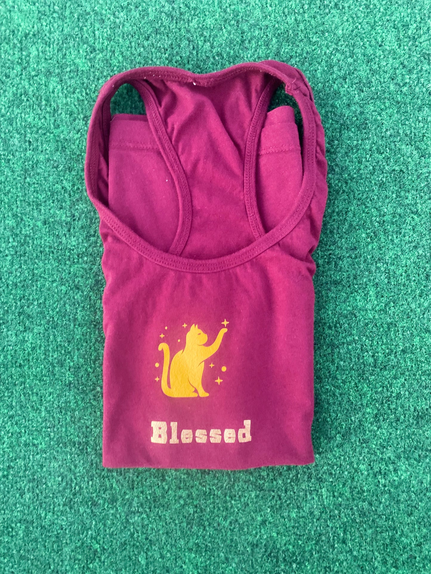 Women’s Tank Top- Blessed Cat