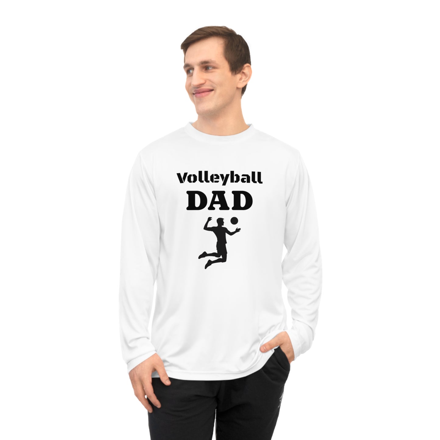 Volley Dad Performance Long Sleeve Shirt