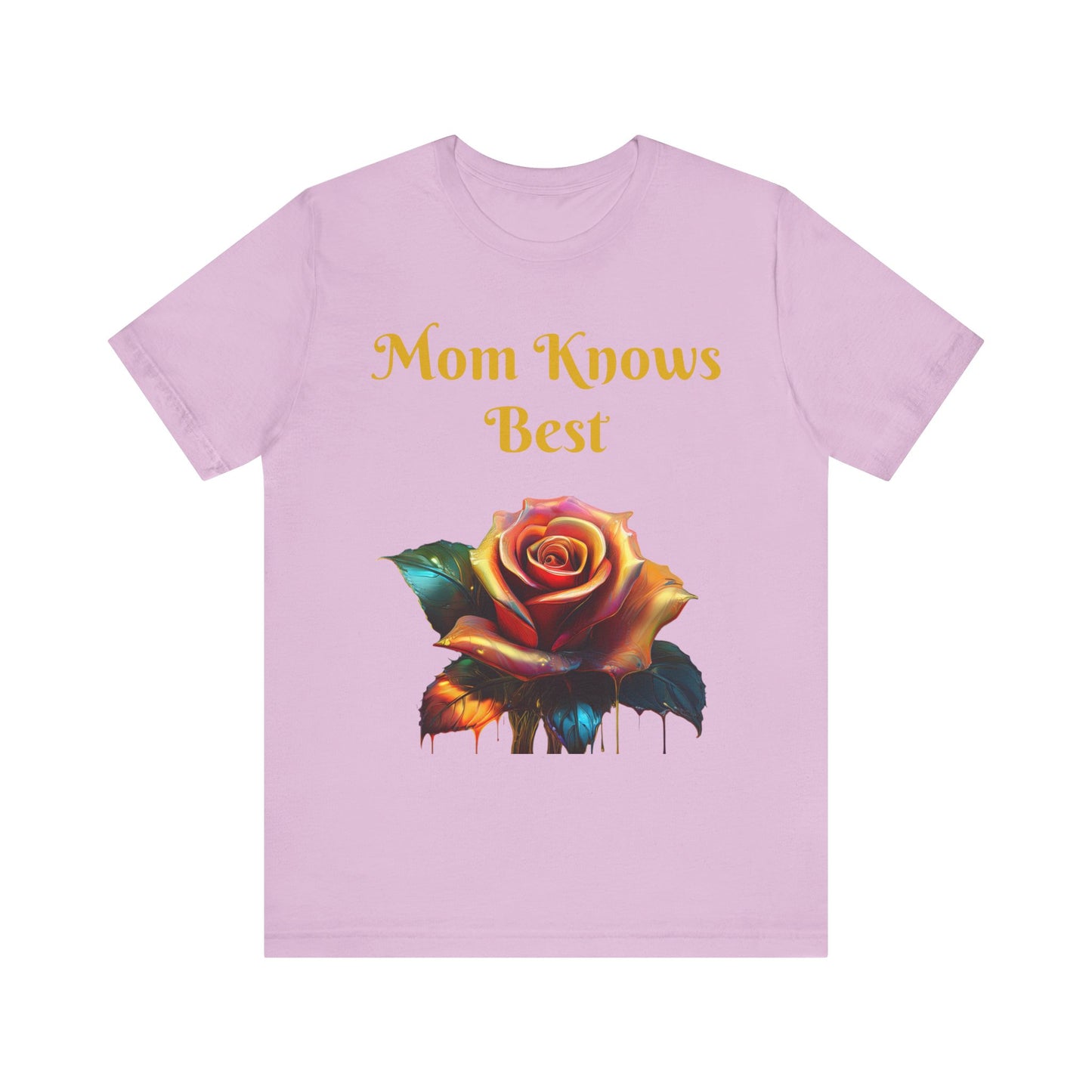 Mom Knows Best T-Shirt | Floral Design Gift for Mother's Day