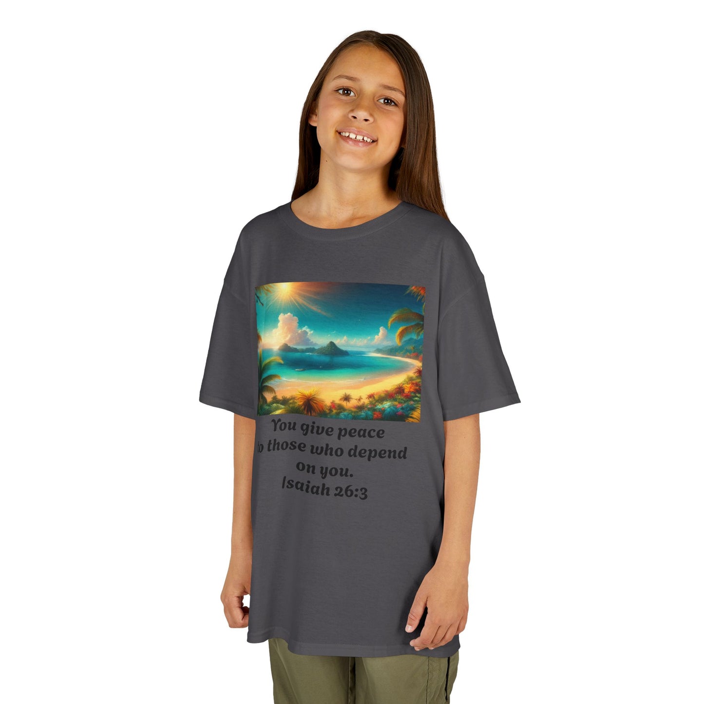 Kids T-Shirt Bible Verse 26:3