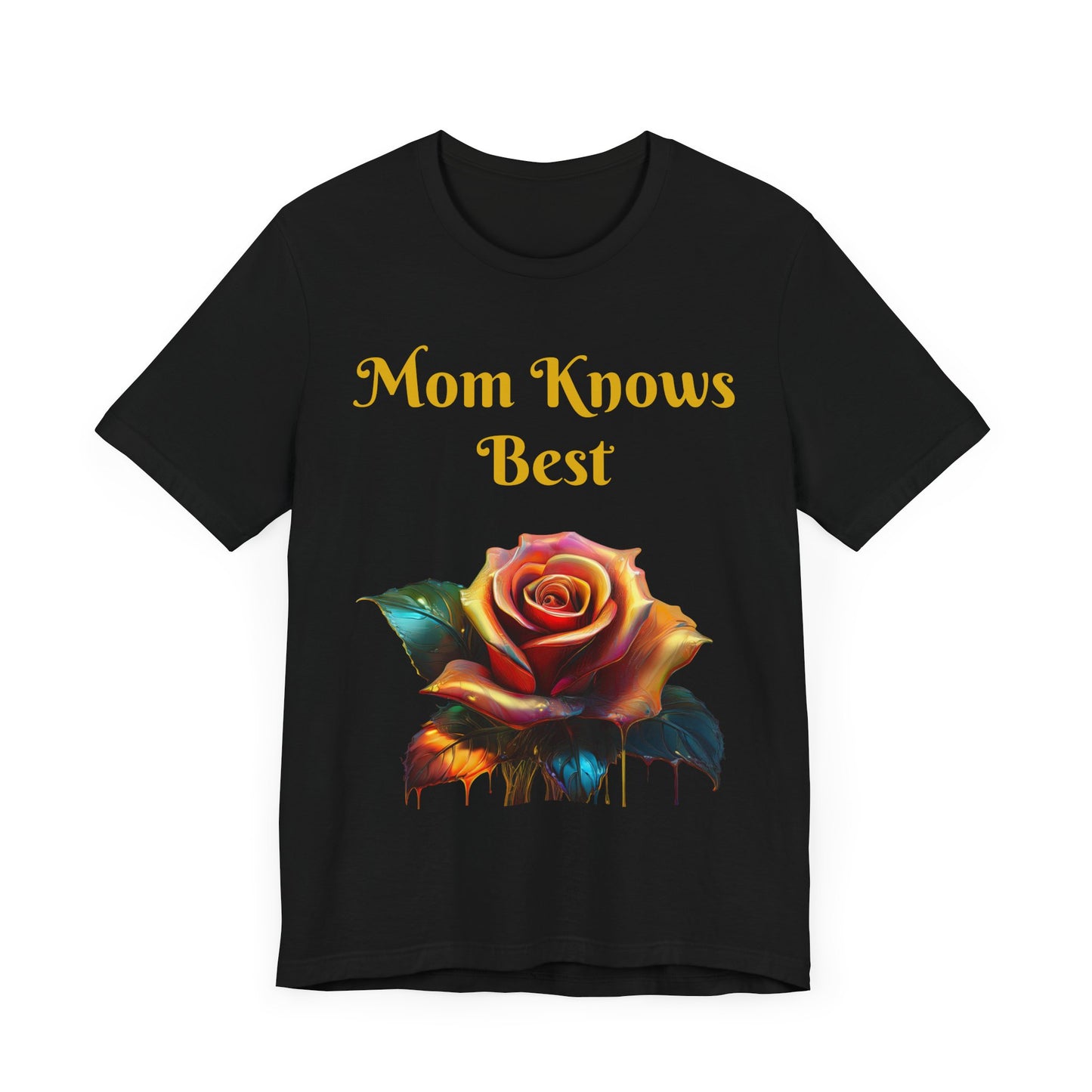 Mom Knows Best T-Shirt | Floral Design Gift for Mother's Day