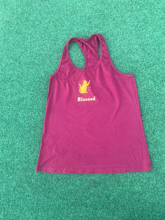 Women’s Tank Top- Blessed Cat