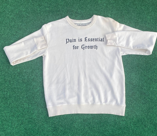 Sweatshirt Unisex - Pain is Essential for Growth